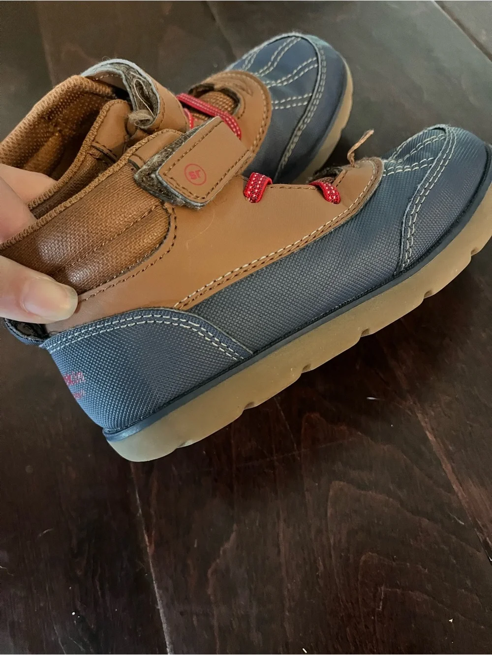 Boys toddlers stride rite boots shoes size 11 C